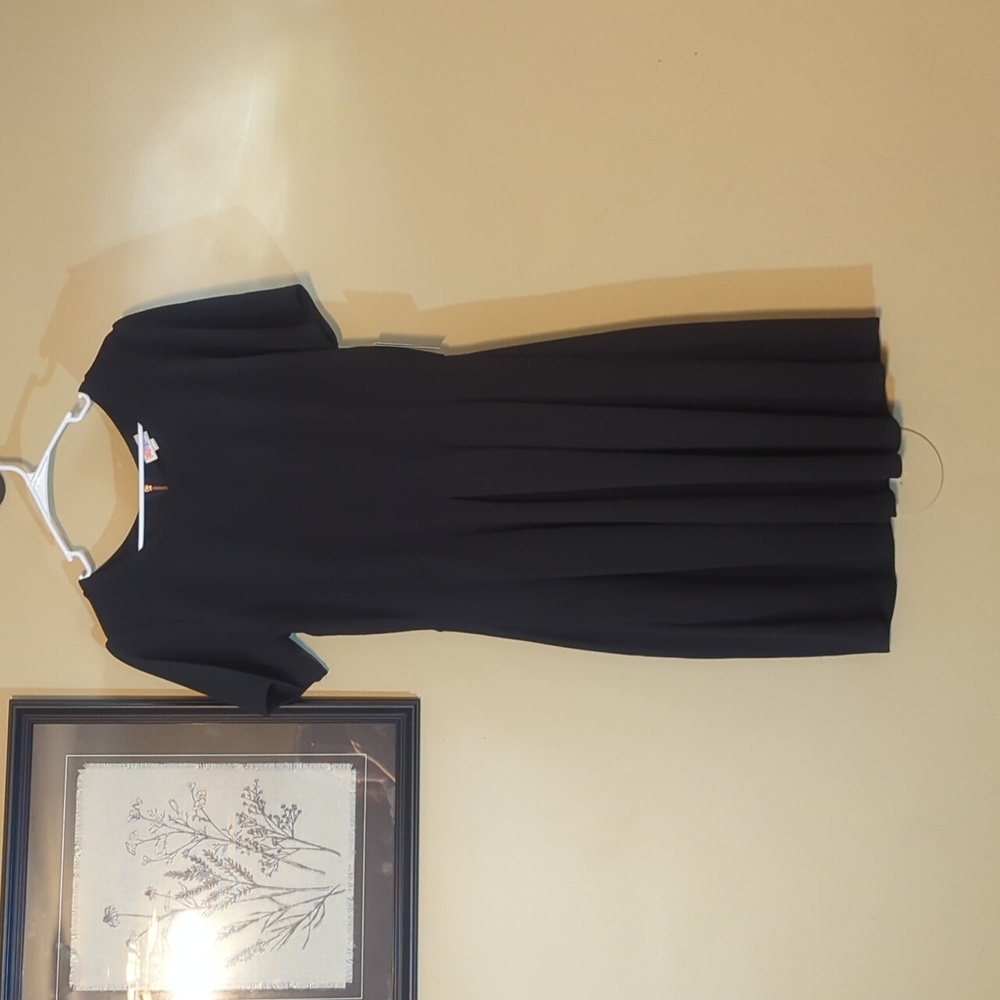 Elegant LuLaRoe Noir Black Dress- With Pockets!